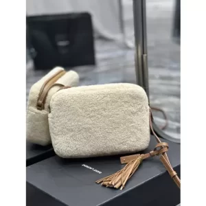 YSL LouLou Shearling Camera Bag - YPS178