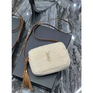 YSL LouLou Shearling Camera Bag - YPS178